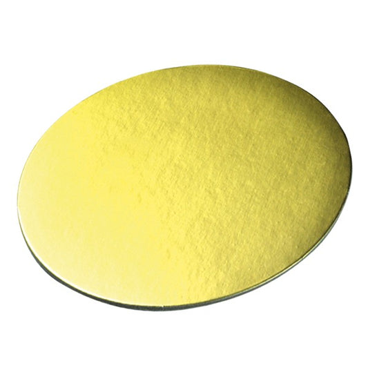 Round Gateau Card - Gold 36cm  Pack of 10 #DR-PLA10
