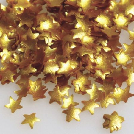 Edible tiny Gold Stars 1.4g