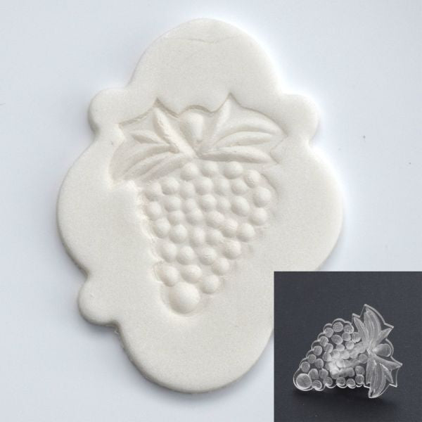 Embossing stamp - Grapes 42mm tall