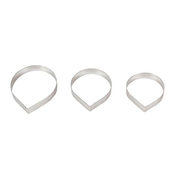 Extra Large Rose Petal Framar Metal Cutters set of 3  FC106SXL