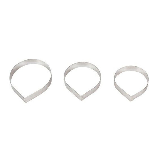 Extra Large Rose Petal Framar Metal Cutters set of 3  FC106SXL