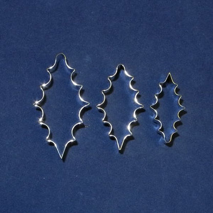Holly Leaf Framar Metal Cutters set of 3-258s