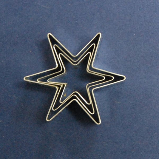 Six Pointed Star Cutter set of 3  FC184S