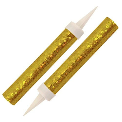 Firework / Fountain candles pack of 2 - Gold