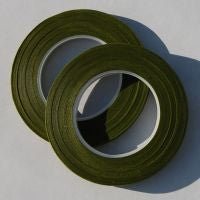 Hamilworth  Floral Tape  Med Green -Full Width (12m) (1 reel / pk)