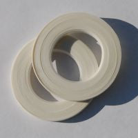 Hamilworth Floral Tape  White -Half width (6mm) (2 reels/pk)