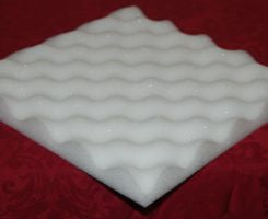 Sugarflower drying foam- Medium height ridge-  240mm x 240mm 15mm Base x 15mm Rise (pack of 2)