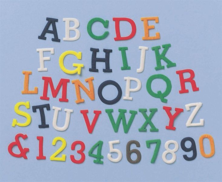 Alphabet and number cutter upper case FMM