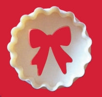 Cup cake cutter  (Double Sided)  Bow / Scallop -FMM
