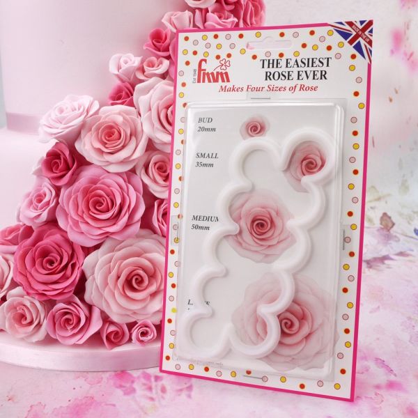 The Easiest Rose Ever by FMM Cutters