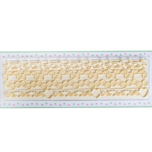 Straight Frill cutters set No 4 FMM (NEW)