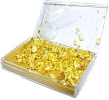 Edible gold 22ct flakes in a 100mg jar