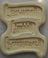 Happy birthday / Aniversary mould DPM