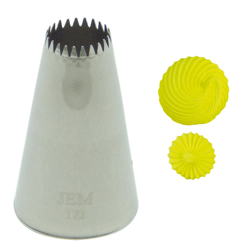 JEM Open Star Piping Nozzle No 172
