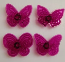 Lacy Butterflies - Set of 4 by JEM