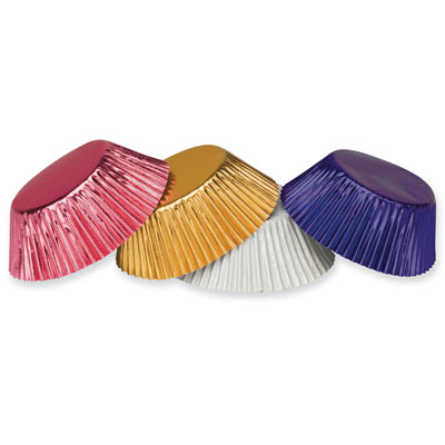 Foil Muffin/Cupcake Cases Assorted 100/pk