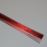 Hamilworth  Metalic  Floral Wire RED- 26g 50/pk