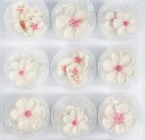 Mixed Pink Blossoms 36 piece 359A