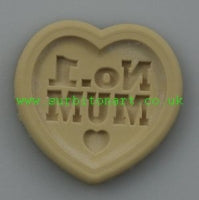 No 1 Mum Cup cake mould -By DPM