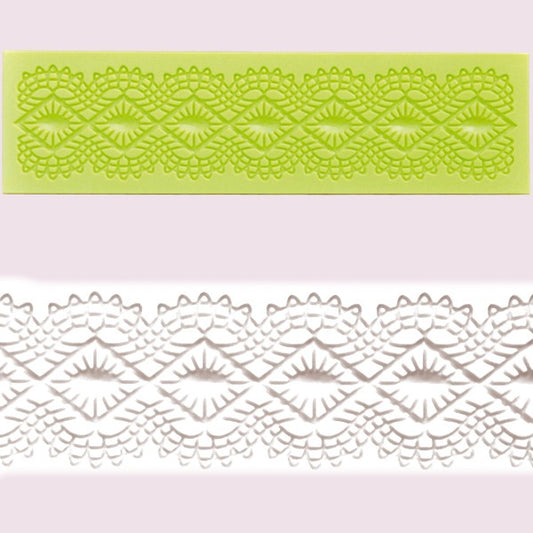 * Silicone Lace  Cake  Mat  Diamond  Arabesque Fresco  #OIL405