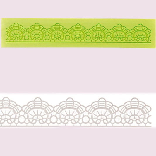 * Silicone Lace  Cake  Mat  Arabesque  Fresco # OIL407
