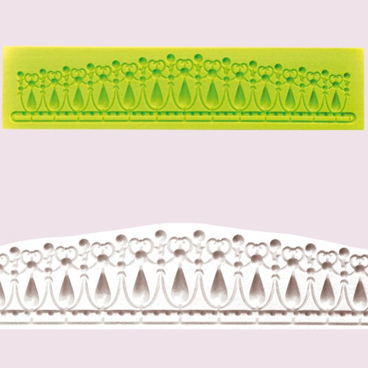 * Silicone Mould Fresco Royal Necklace #OIL430