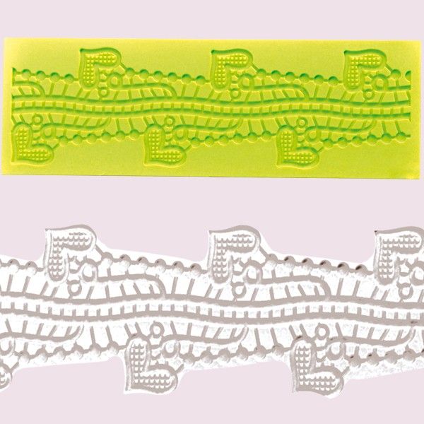 * Silicon Cake Lace Mat Crocodile  #OIL445