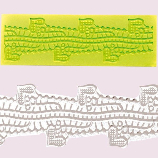 * Silicon Cake Lace Mat Crocodile  #OIL445