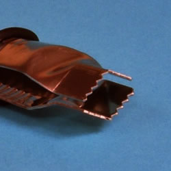 Crimper 3/4" serrated - Open vee