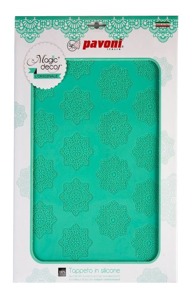 Sugar Lace maker - Silicone mat  9 x 2 designs - #ODTMD02