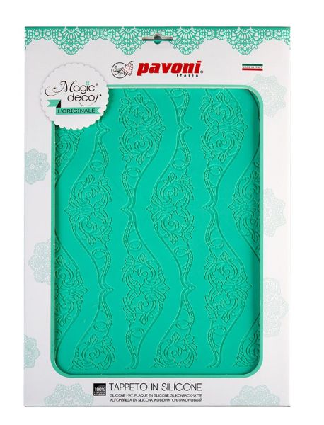 Sugar Lace maker - Silicone mat  2 rows of  2 design - #ODTMD08
