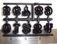 * Numerals- small PC Easy Twist