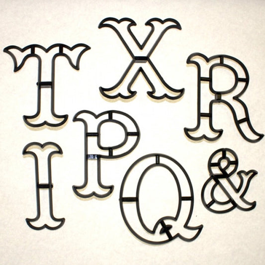 Extra Large Letter set -Set of 27 (26 letters and & sign) BY PATCHWORK CUTTER