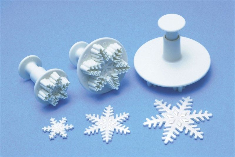 PME Snowflake Plunger Cutter Set/3 -PME