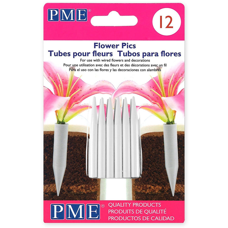 PME Small Flower Pics Spikes Pk/12 - =50x5mm