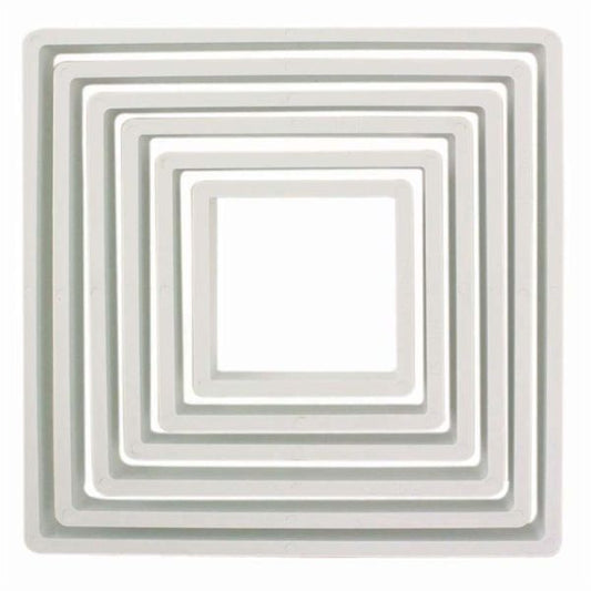 PME Plastic Square Cutter 6/set -PME - PNS4