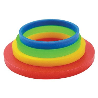 LARGE ROLLING PIN GUIDE RINGS SET OF 4 #PPR01