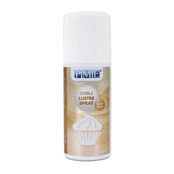 PME Edible Lustre spray (Aerosol)  ROSE GOLD (Please see the shipping note)