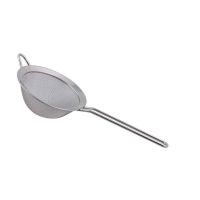 Round Stainless steel Sieve with a fine wire mesh. 14.5cm