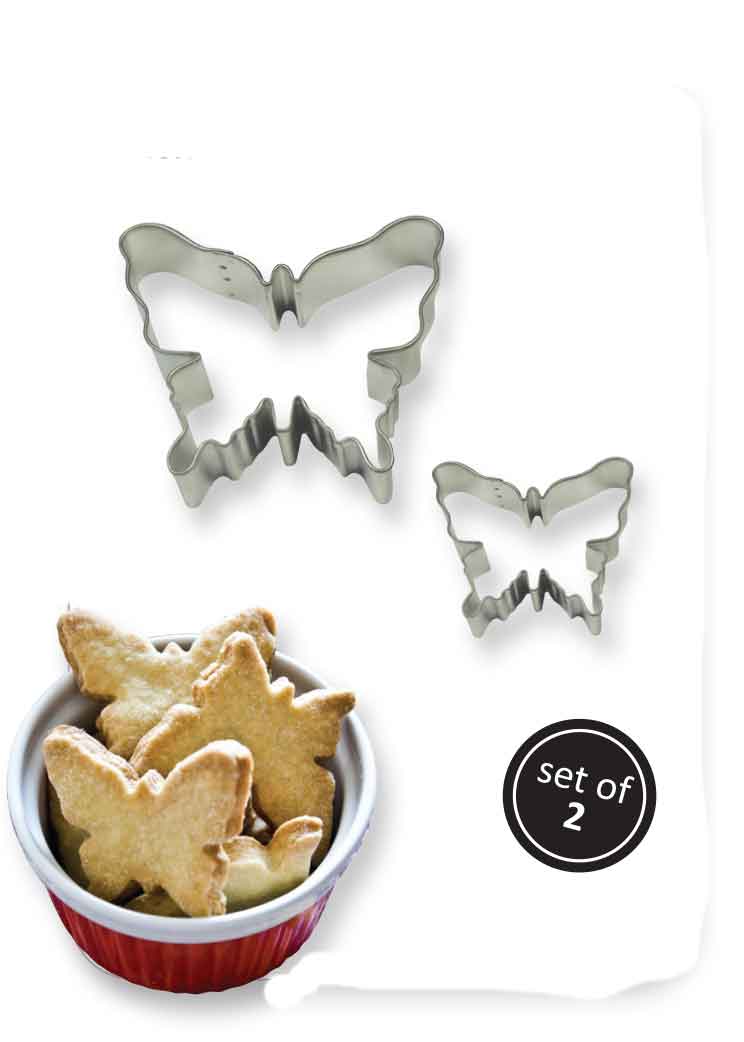 PME Cookie & Cake Butterfly Cutter (Set/2)   PMESC612