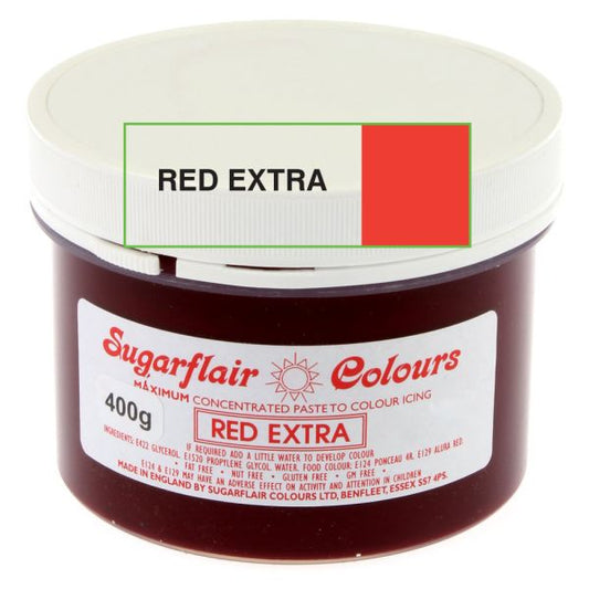 Sugarflair  Spectral Paste Red Extra Max 400g