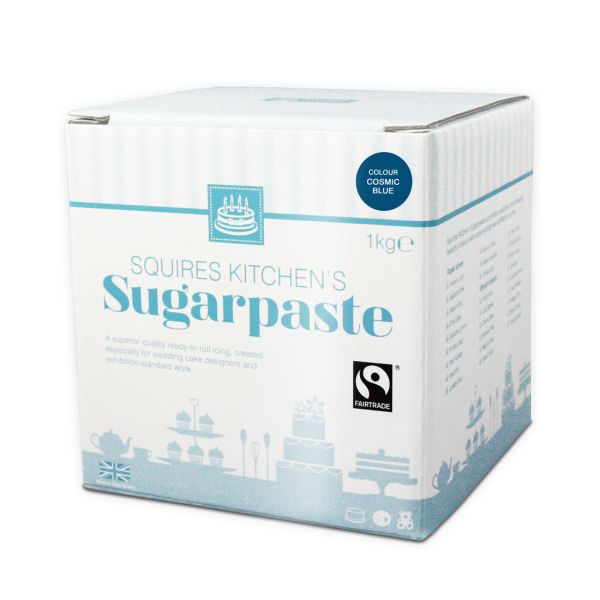 SK Fairtrade Sugarpaste  Cosmic Blue 1kg