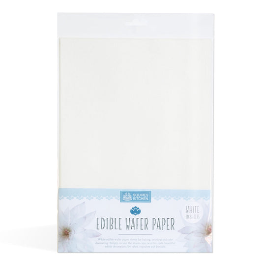 SK Edible Wafer Paper (White) Pack of 10  A4 size