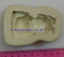 Sleepy baby mould large  DPM