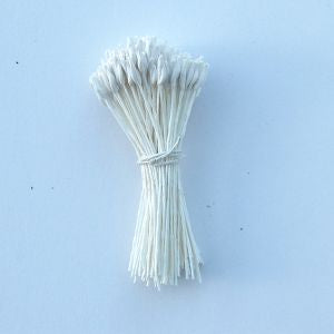 White Large Lily Stamen #FSLYW (144pieces 144 heads)