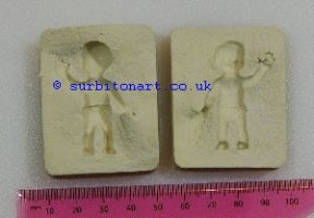 standing baby 3D mould  DPM
