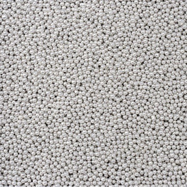 SUGAR BALLS / DRAGEE SILVER 2mm -----70g