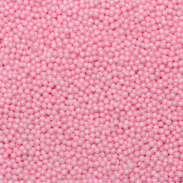 Sugar Balls / Dragee  Pink 2mm