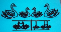 * Swan set Patchwork Cutters