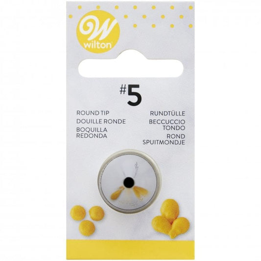 Round Decorating Tip #005 Wilton Nozzle